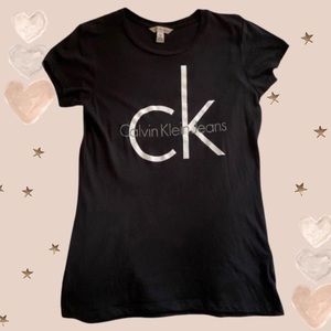 CALVIN KLEIN - Black Logo T-Shirt